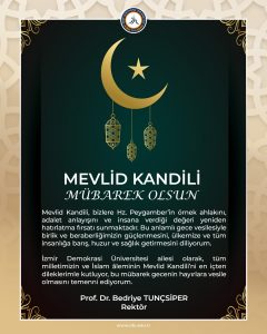 Mevlid Kandili Mübarek Olsun