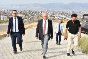 Rektör Karahasanoğlu Uzundere Yerleşkesinde İncelemelerde Bulundu