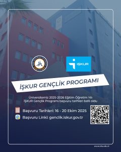 İŞKUR Gençlik Programı Başvuruları Başlıyor!